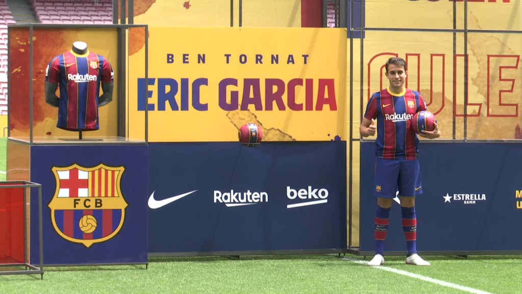 Eric Garcia joined FC Barcelona from Manchester City