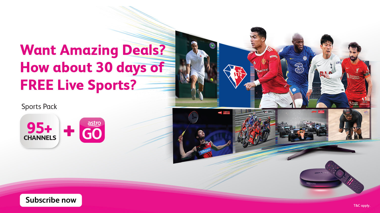 Astro Tv Live Stream Want 30 days of FREE Astro sports package? Here's how you can get it