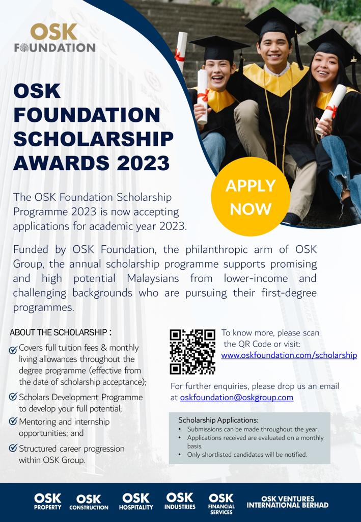 Image from: Nurturing Leaders of Tomorrow: The Journey of an OSK Foundation Scholar