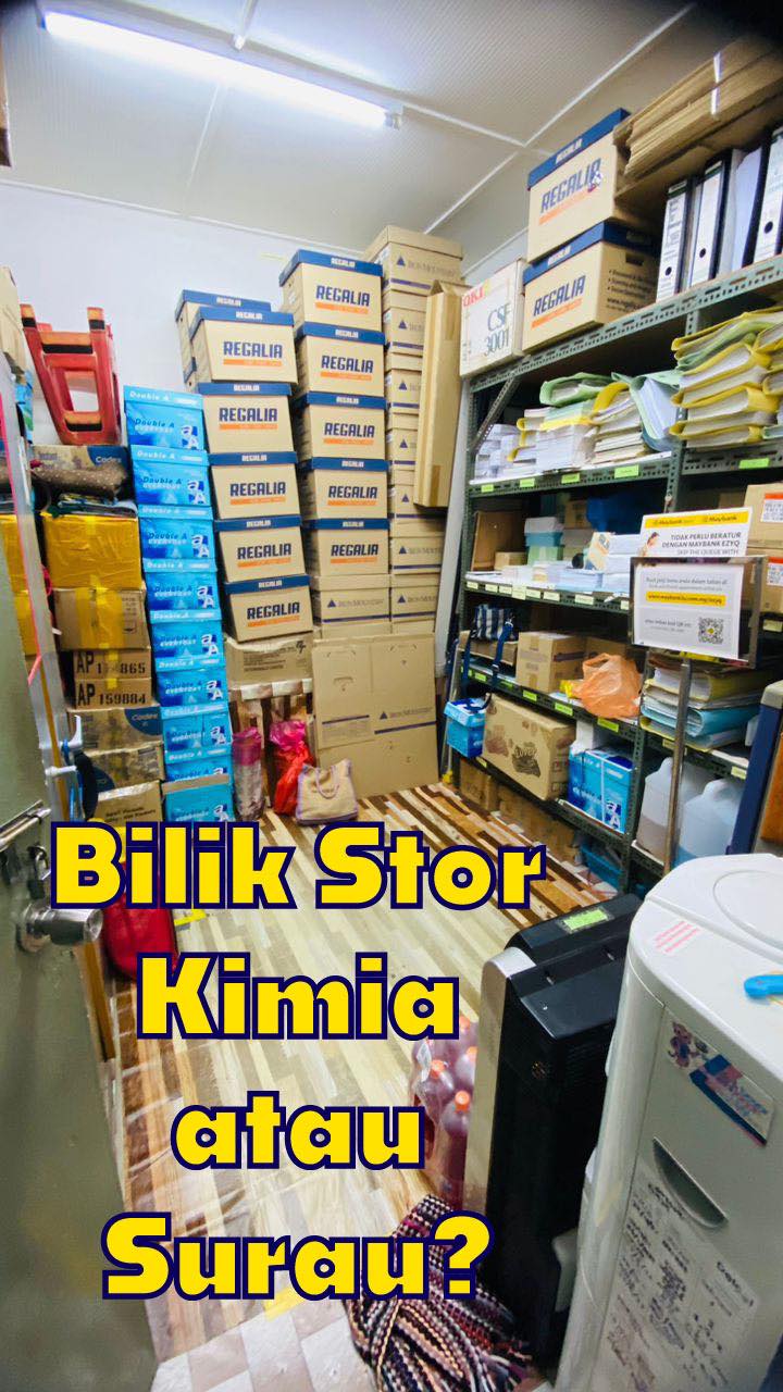 Image from: Store room or Surau, NUBE fumes