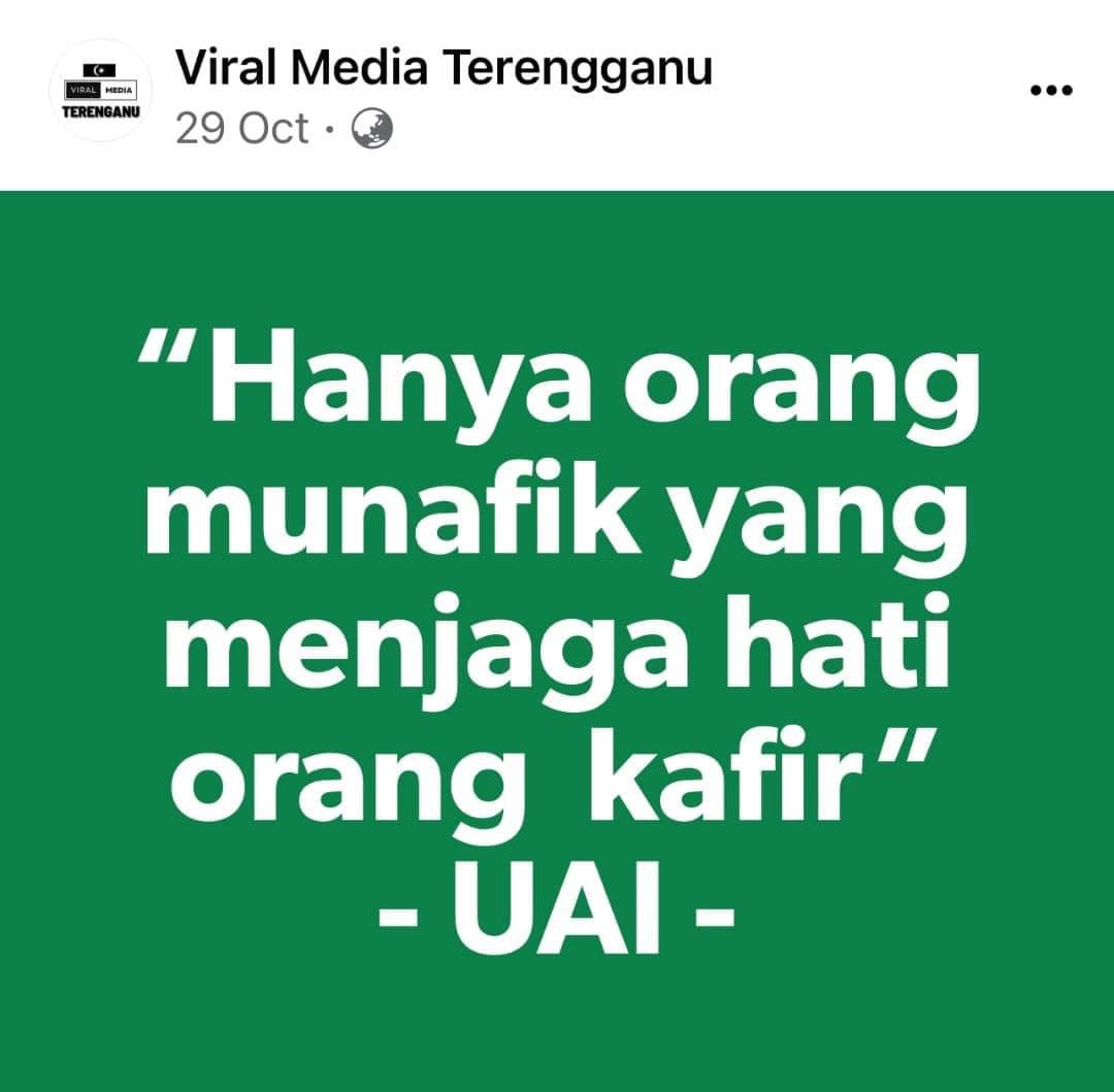 Image from: Malay man defends fellow Malaysians against Ustaz Azhar Idrus' comment