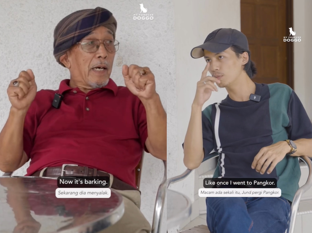 Image from: "Even if it's a pig, we must help"- Malay family talks about embracing dogs and kindness in Islam #SpreadPositivity