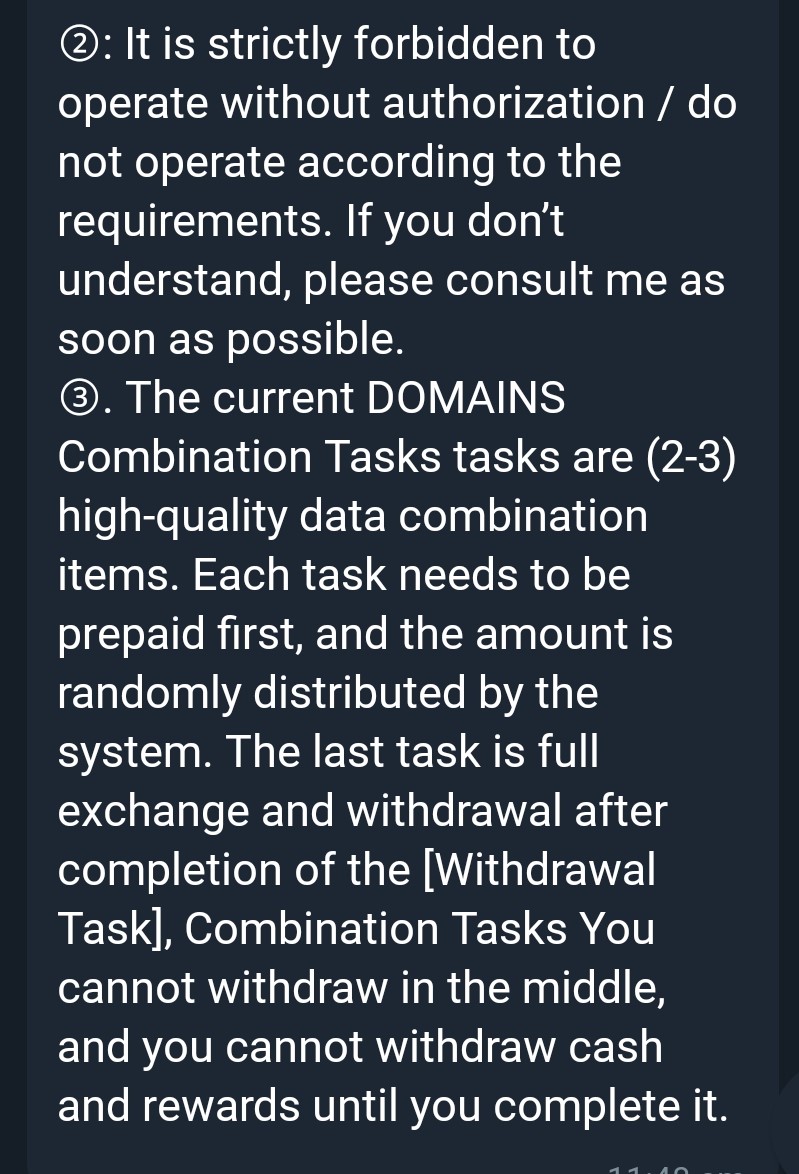 Image from: Revealing Telegram Part Time Job Scam #Scam