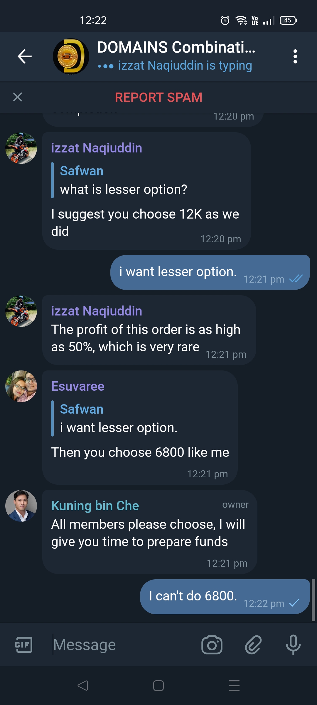 Image from: Revealing Telegram Part Time Job Scam #Scam