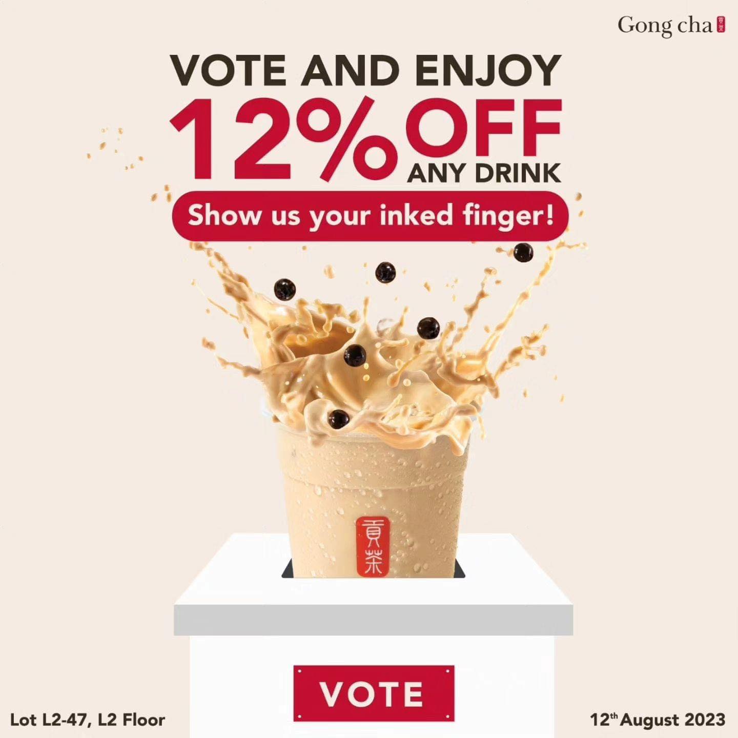 Image from: Voting in the State Elections this Saturday? Enjoy these 35 promotions by showing your inked finger! #TheGoodStuff