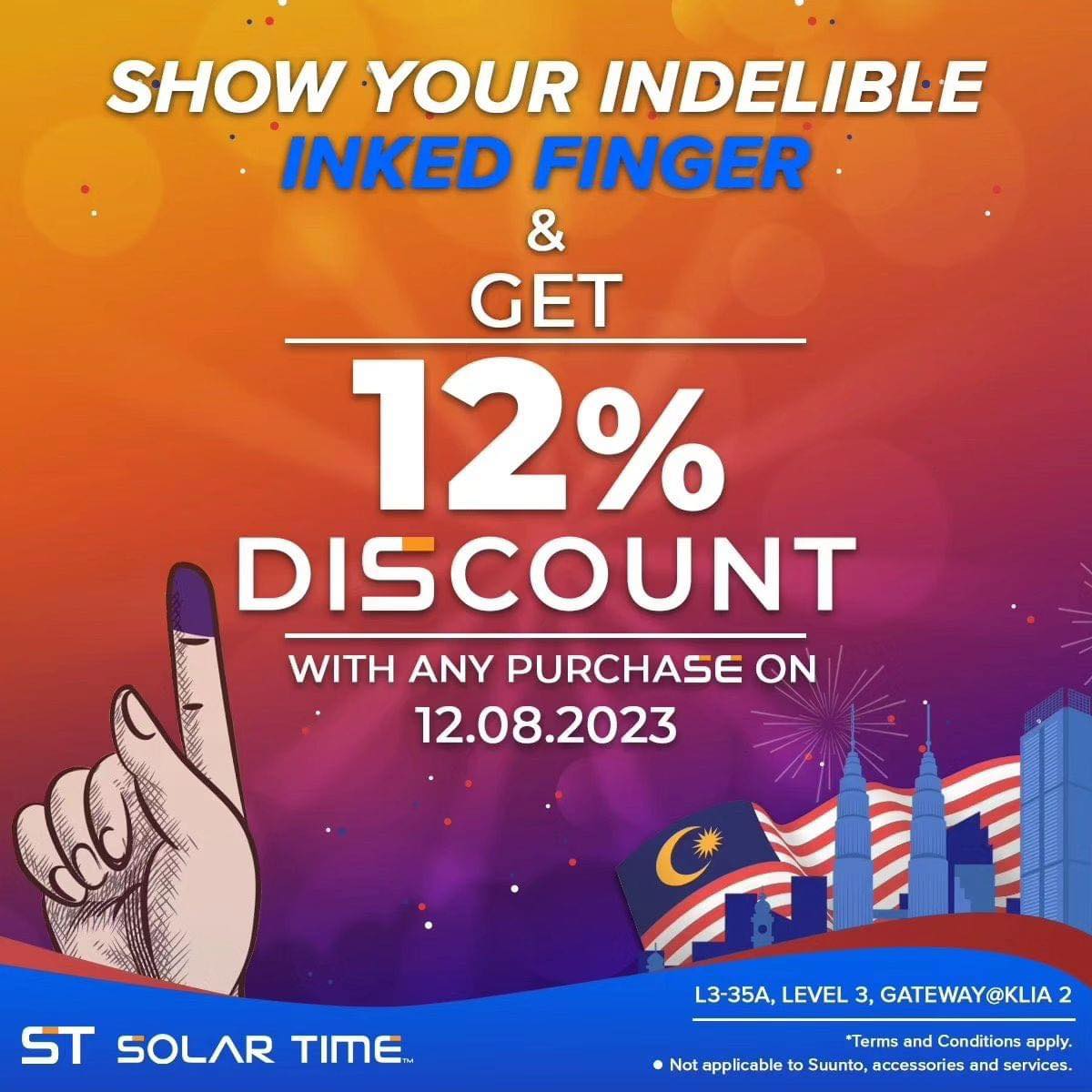 Image from: Voting in the State Elections this Saturday? Enjoy these 35 promotions by showing your inked finger! #TheGoodStuff