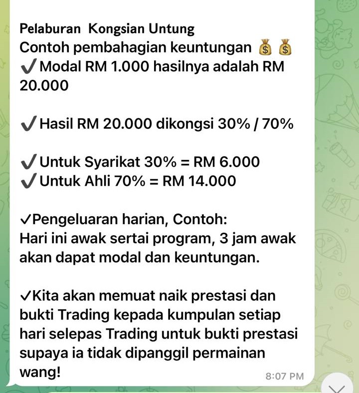 Image from: Waspada, jangan terjerat! Janji Manis Scammer #Scam