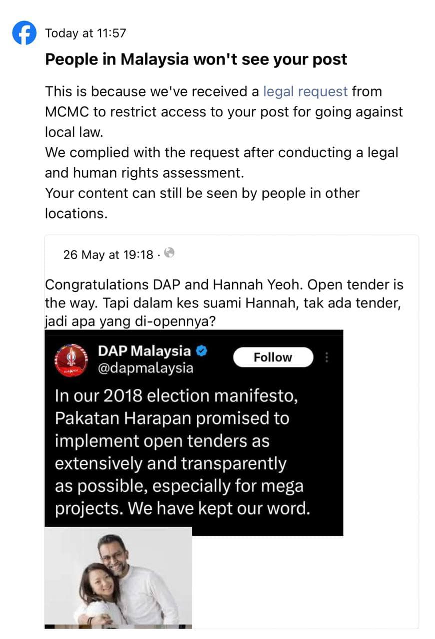 Image from: Opinion: MCMC's 'cyber-bully' excuse does not hold water