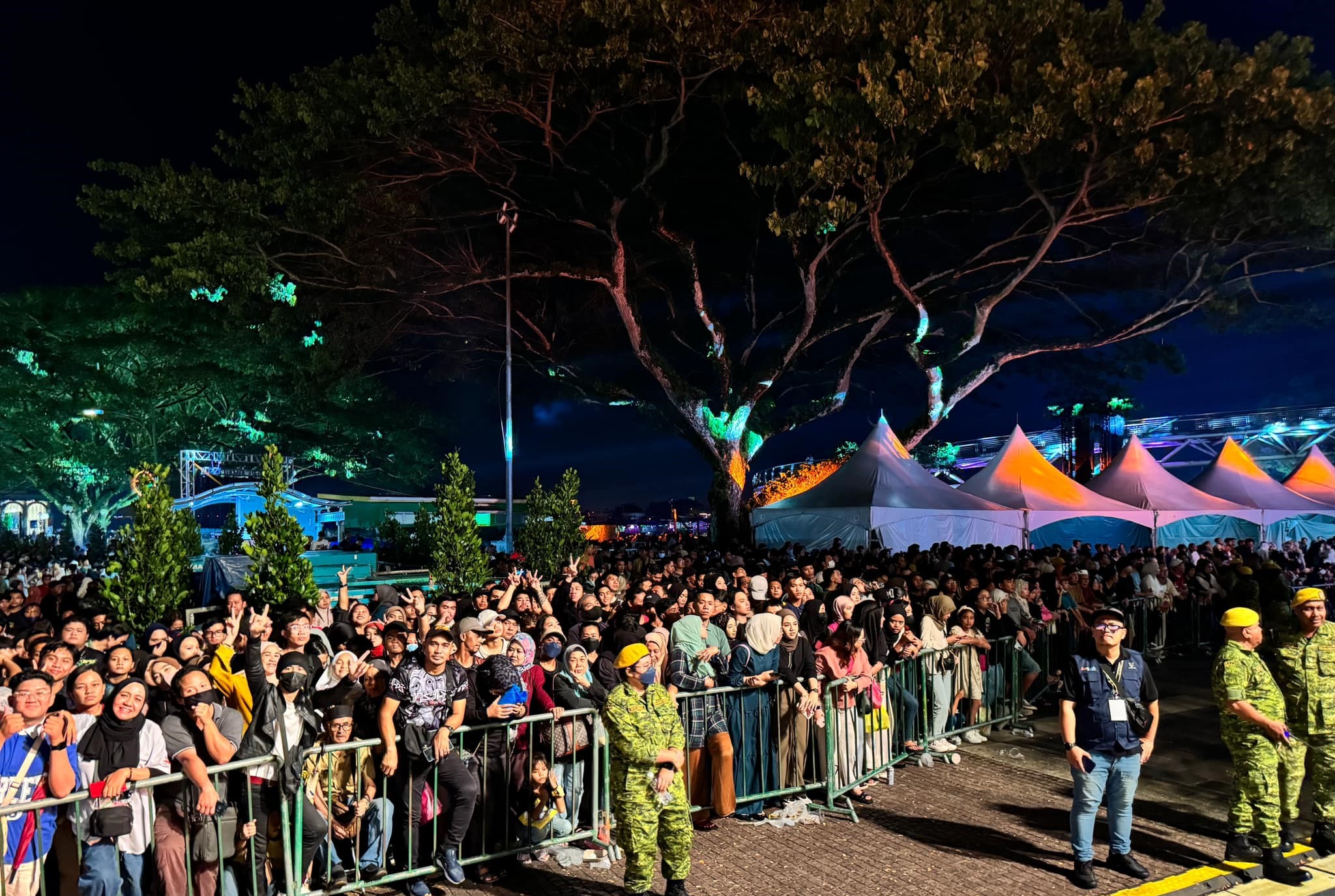 Image from: Kuching's Majestic New Year's Eve Countdown 2024