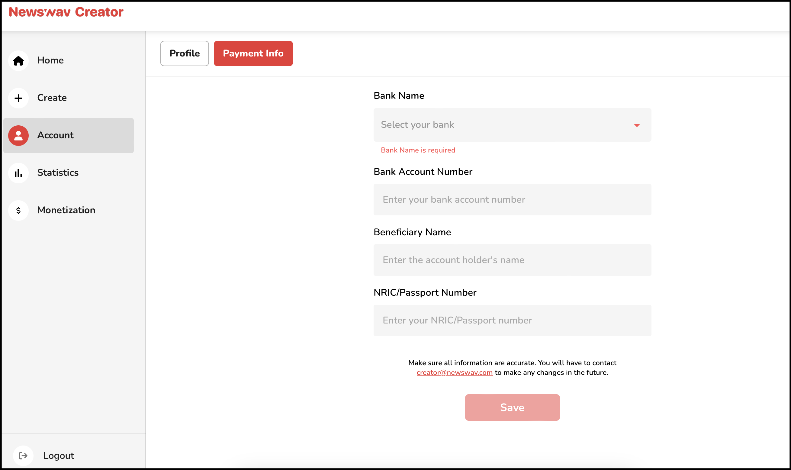 Image from: Chapter 1: Managing Your Account