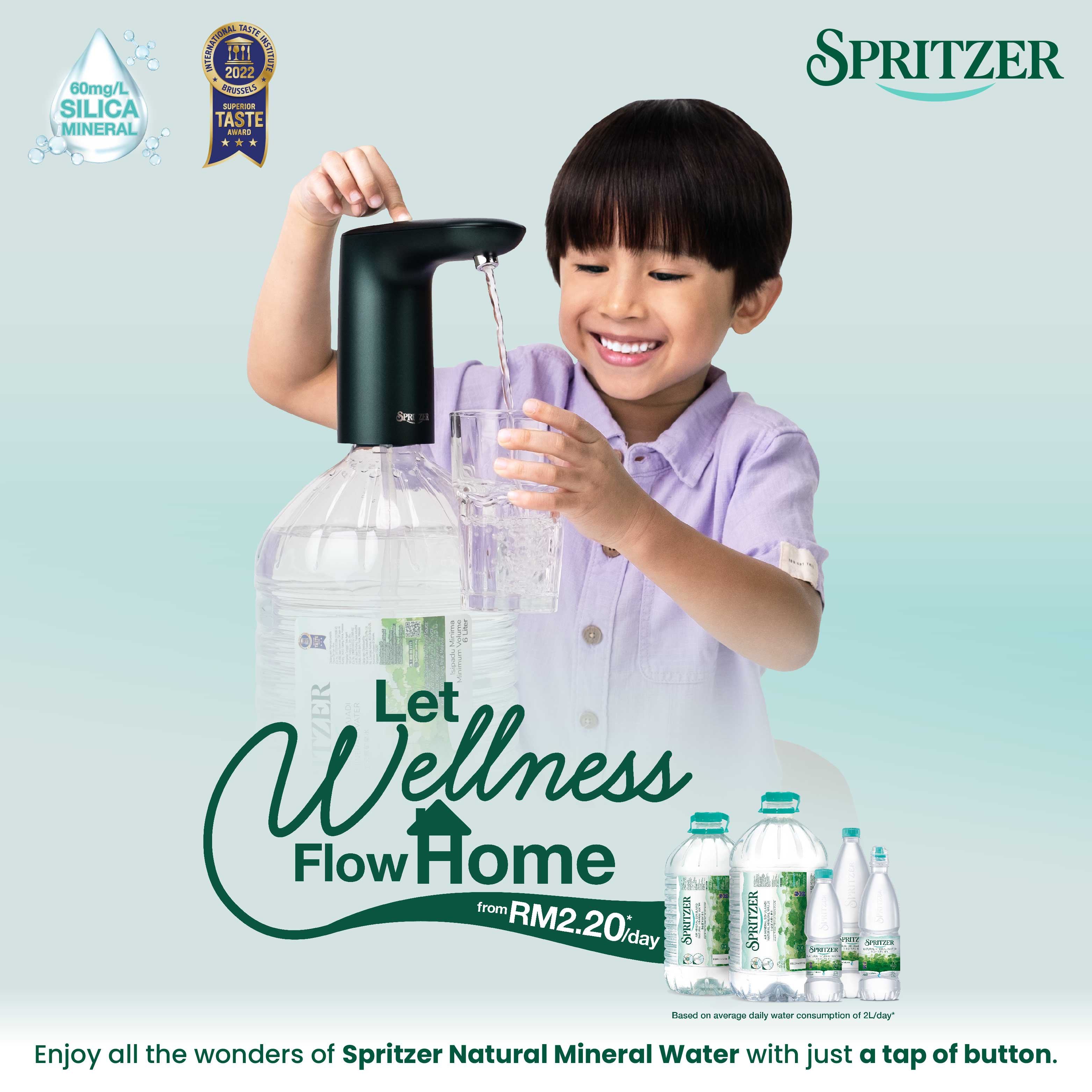 Image from: Spritzer Botol Besar, Hadiah Kesihatan Yang Terbaik