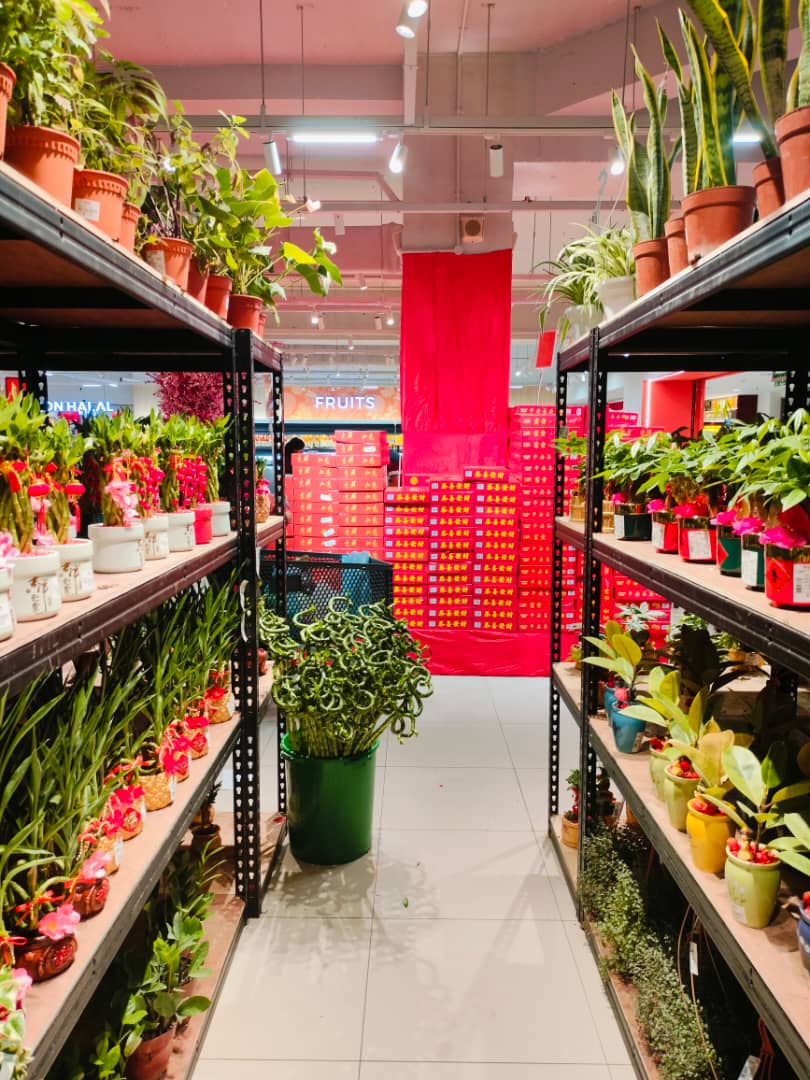 Image from: Decoration of Chinese New Year beautiful items in home and office #CNY2024