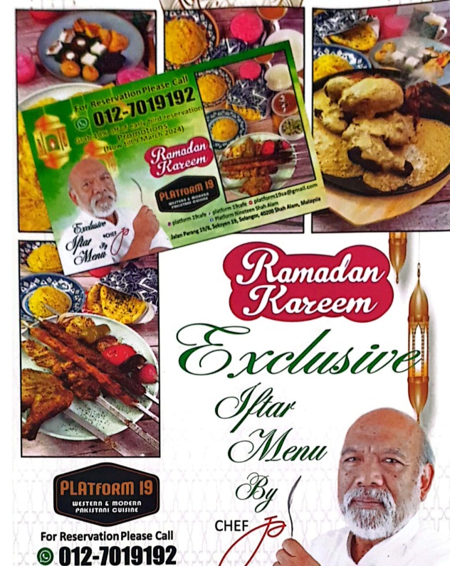 Image from: Taste of Pakistan at Platform 19 by Chef Jo of MasterChef Malaysia