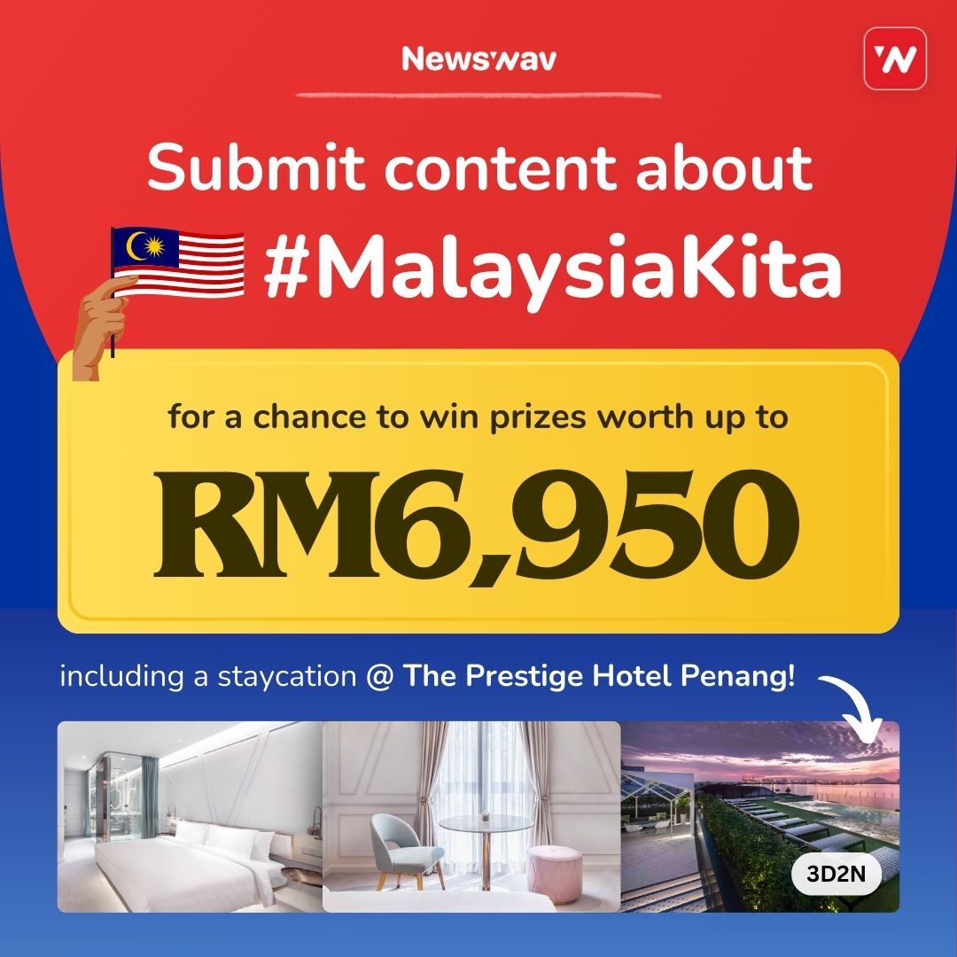 Image from: Public display of country flags beside Jalur Gemilang is illegal & punishable with up to 6-month jail in #MalaysiaKita