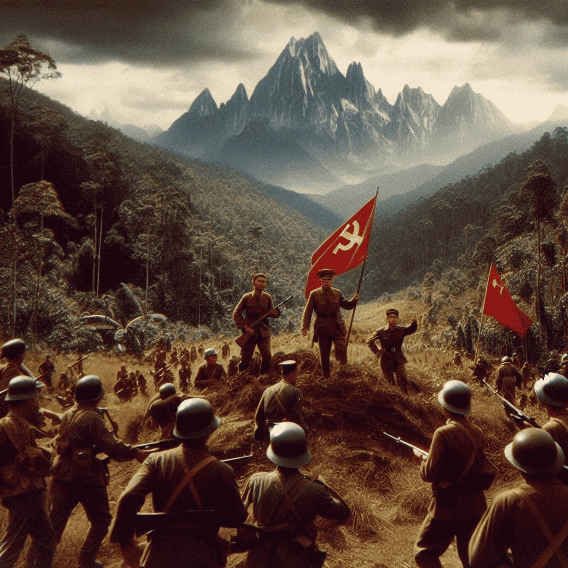 Image from: A Deep Analysis of ‘Pendatang,’ a Malaysian Film on Race-based Ideology, Part 2: Romanticizing Malayan Communist Party?