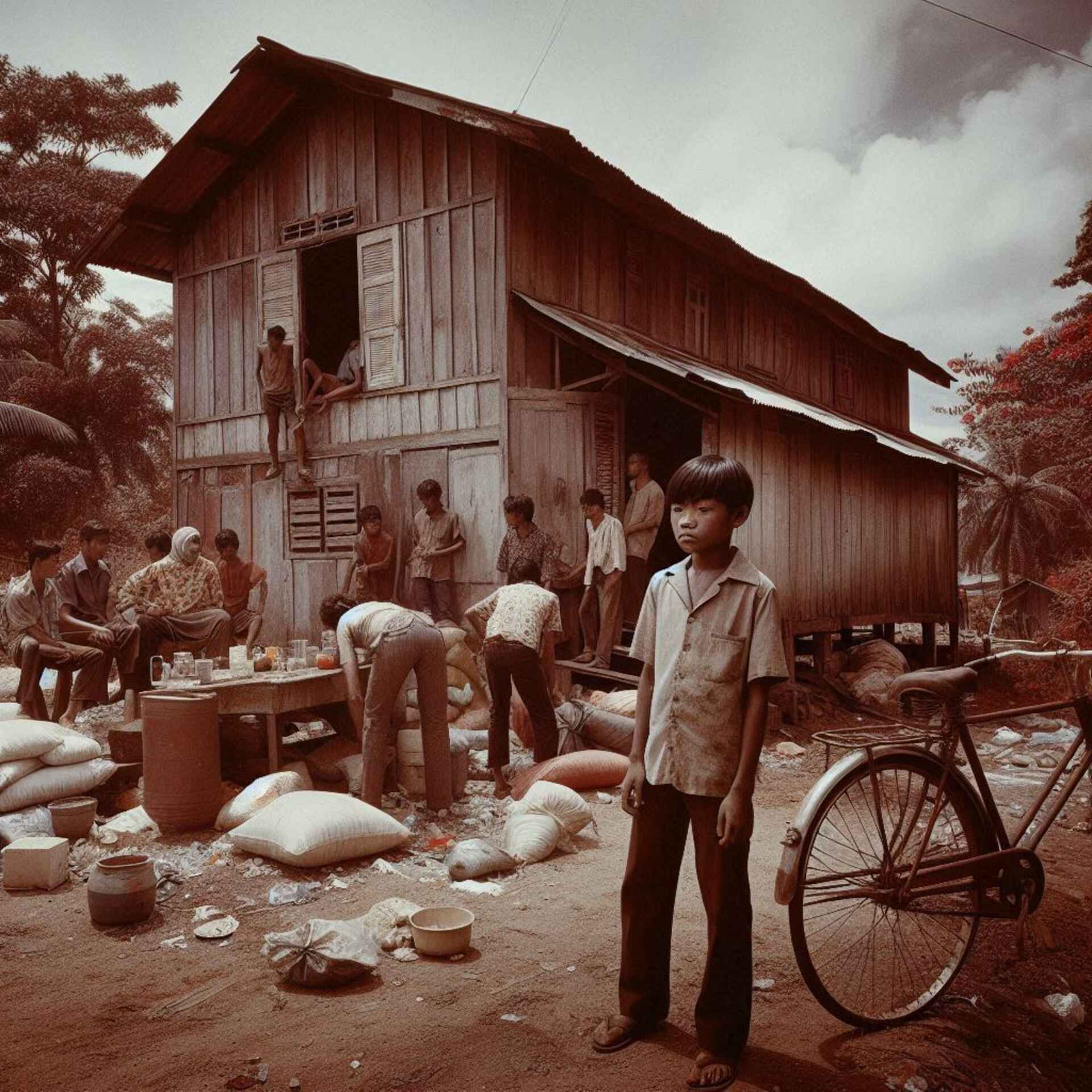 Image from: One Malay kampong in Johor, high on gangsta ganja