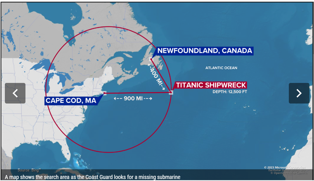 Image from: OceanGate's TITAN's Voyage to the Titanic Shipwreck turned into a Tragedy - Part 1: The Enduring Allure of the Titanic
