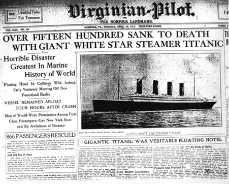 Image from: OceanGate's TITAN's Voyage to the Titanic Shipwreck turned into a Tragedy - Part 3: The Enduring Allure of the Titanic