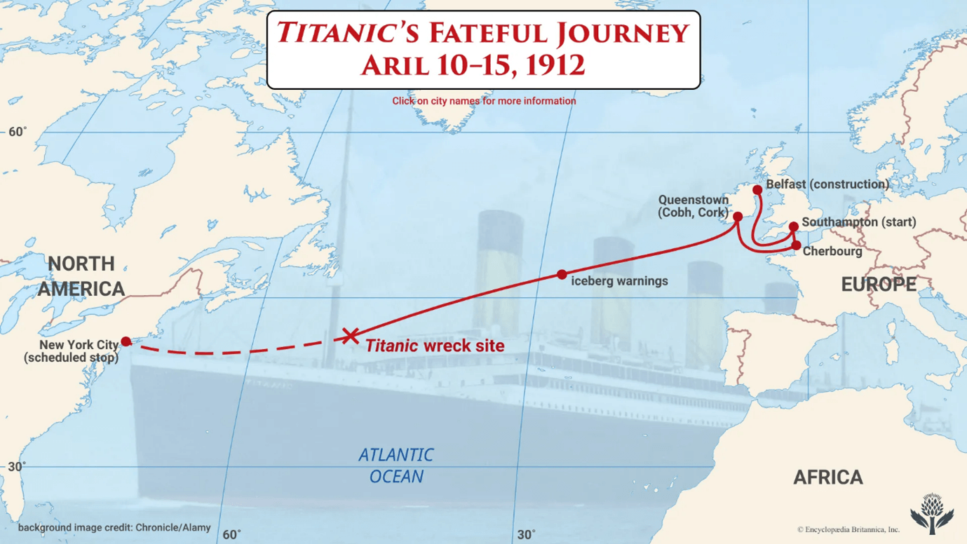 Image from: OceanGate's TITAN's Voyage to the Titanic Shipwreck turned into a Tragedy - Part 2: The Enduring Allure of the Titanic