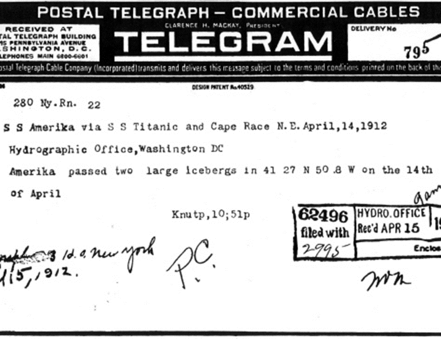 Image from: OceanGate’s TITAN Submersible Voyage to explore the Titanic Shipwreck turned into Tragedy - Part Five Icebergs &warnings
