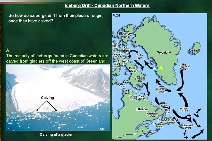 Image from: OceanGate’s TITAN Submersible Voyage to explore the Titanic Shipwreck turned into Tragedy - Part Five Icebergs &warnings
