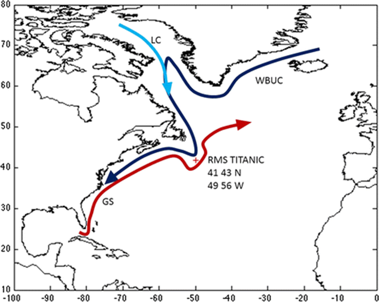 Image from: OceanGate’s TITAN Submersible Voyage to explore the Titanic Shipwreck turned into Tragedy - Part Five Icebergs &warnings