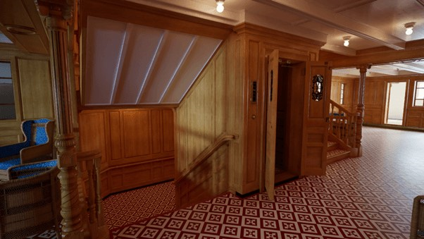 Image from: OceanGate’s TITAN Sub's Voyage to explore the Titanic Shipwreck turned into a Tragedy - Part 16 (Titanic's Stairs)