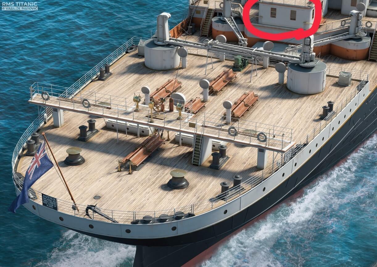 Image from: OceanGate’s TITAN Sub's Voyage to explore the Titanic Shipwreck turned into a Tragedy - Part 16 (Titanic's Stairs)