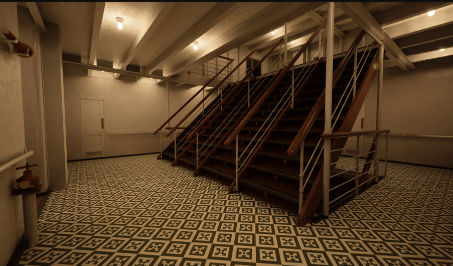 Image from: OceanGate’s TITAN Sub's Voyage to explore the Titanic Shipwreck turned into a Tragedy - Part 16 (Titanic's Stairs)