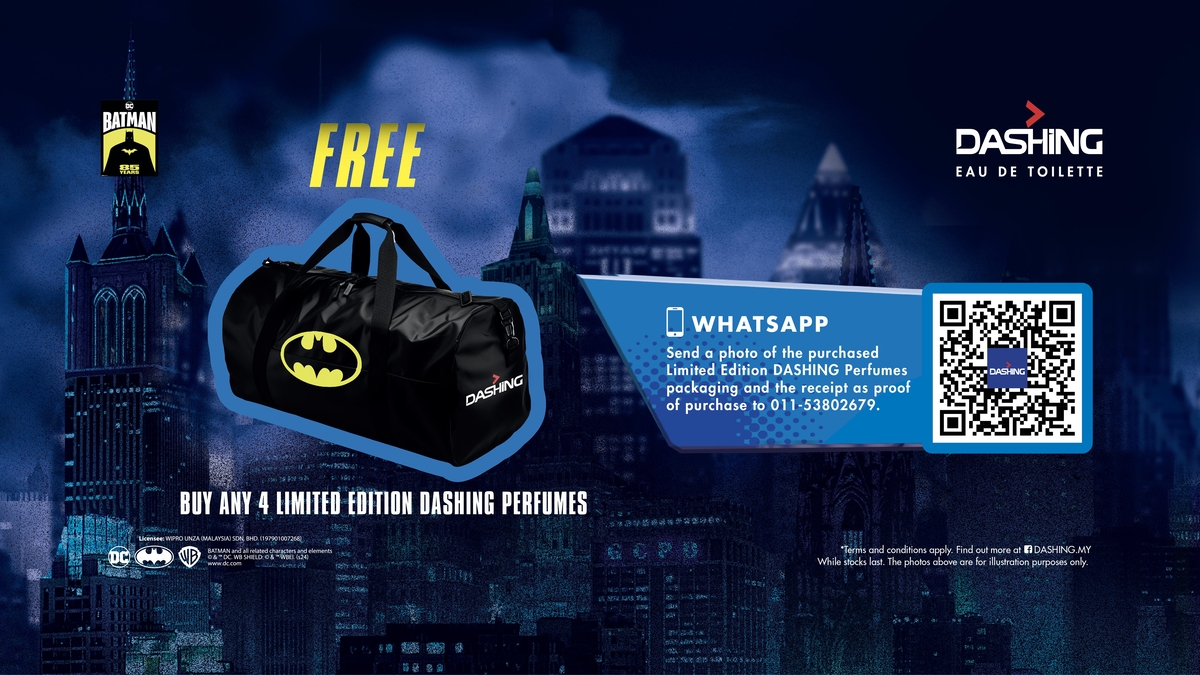 Image from: DASHING Perfume Announces Limited Edition Fragrance Range Inspired by DC’s Batman