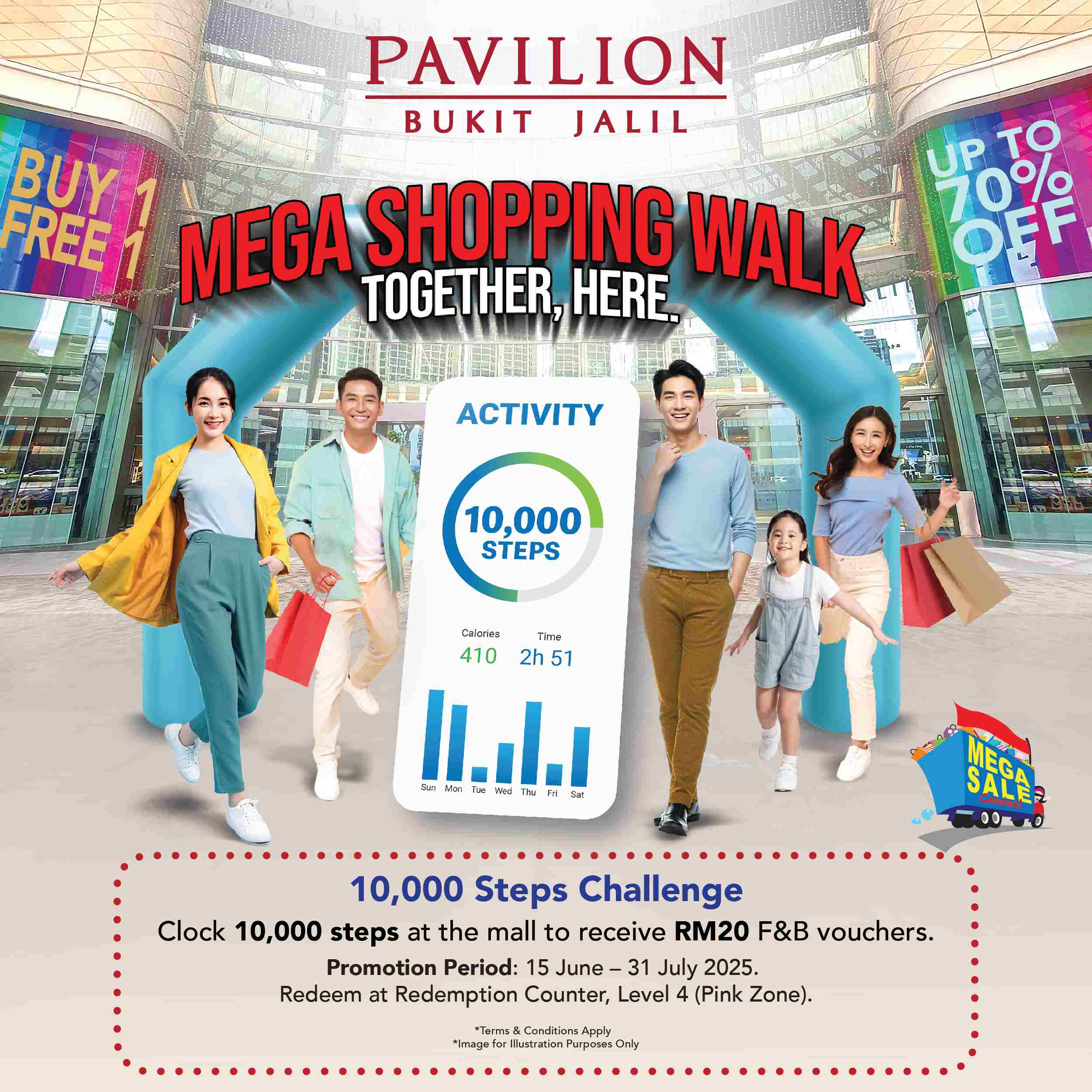 Image from: Pavilion Bukit Jalil Celebrates Mega Sale Carnival With A Brand-New Jaecoo J7 And A Prize Pool Worth RM250,000