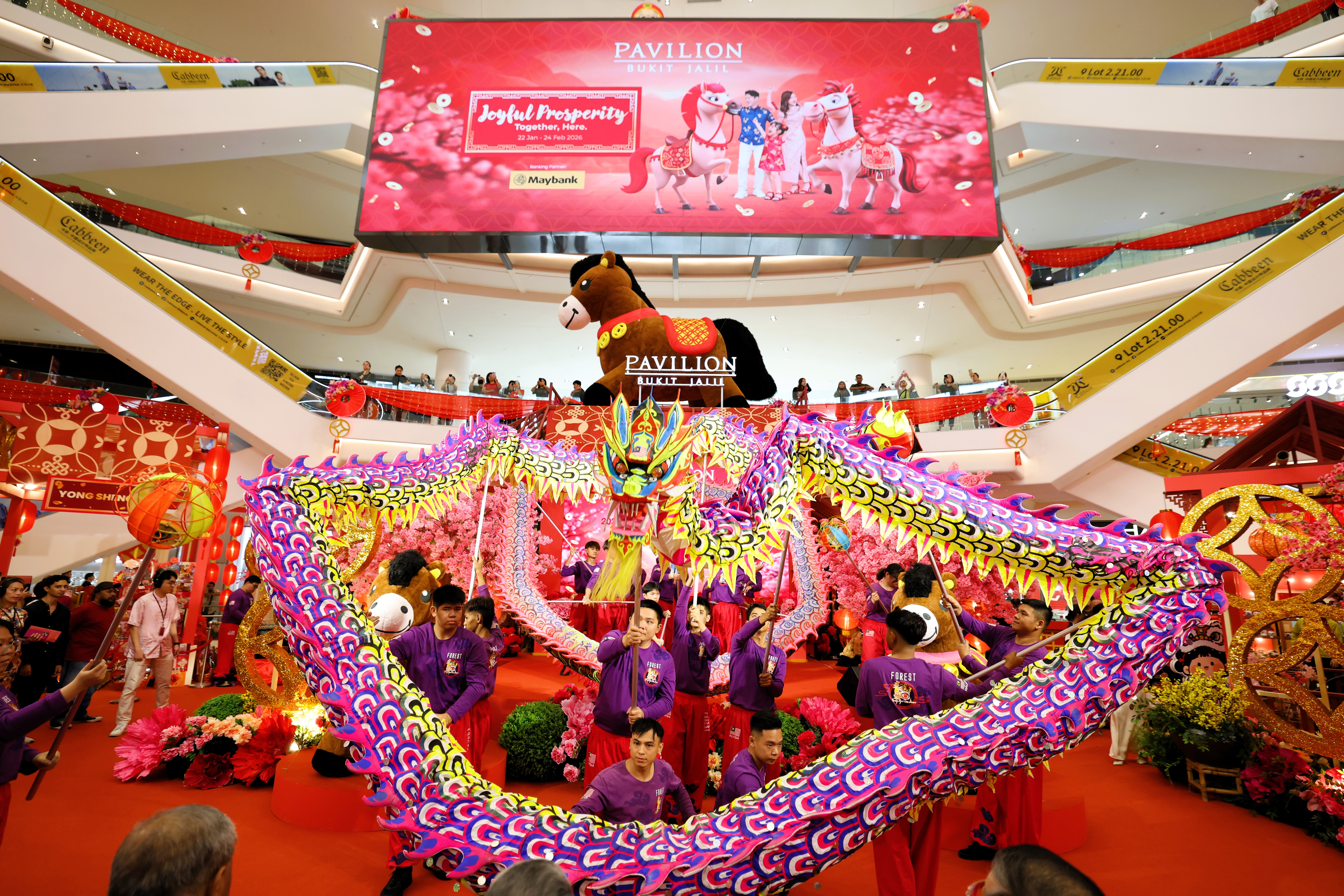 Image from: Pavilion Bukit Jalil Celebrates The Year Of The Horse With Joyful Prosperity Together, Here