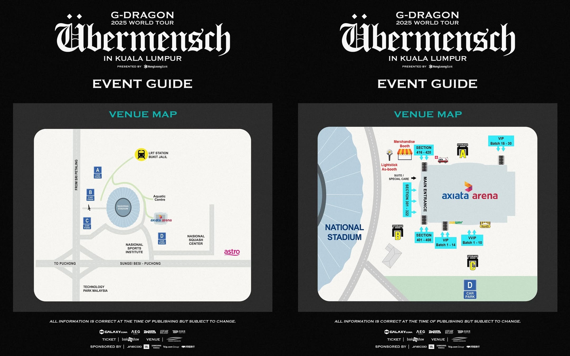 Image from: VIPs Assemble: G-Dragon KL Concert Tips, Travel, and Survival Guide!