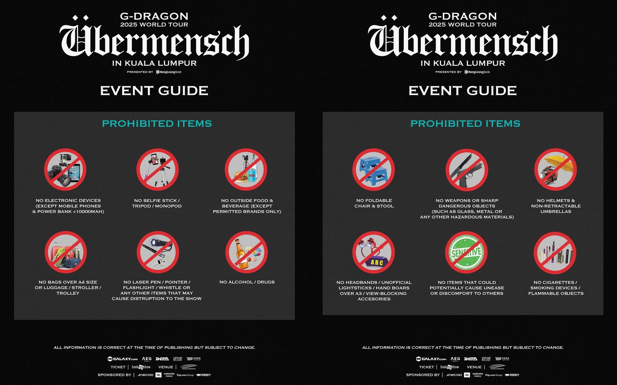 Image from: VIPs Assemble: G-Dragon KL Concert Tips, Travel, and Survival Guide!