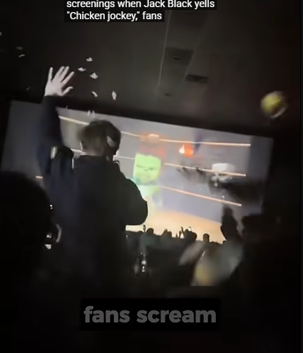 Image from: The Minecraft Movie: A movie crafted with memes that mined its way through the box office.