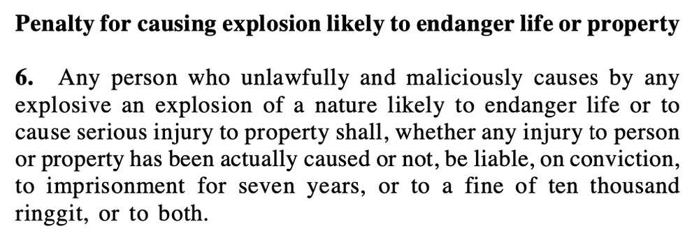 Image from: This #RAYA2024, only 2 fireworks brands are legal in Malaysia, lighting up others may land you up to 7 years in jail