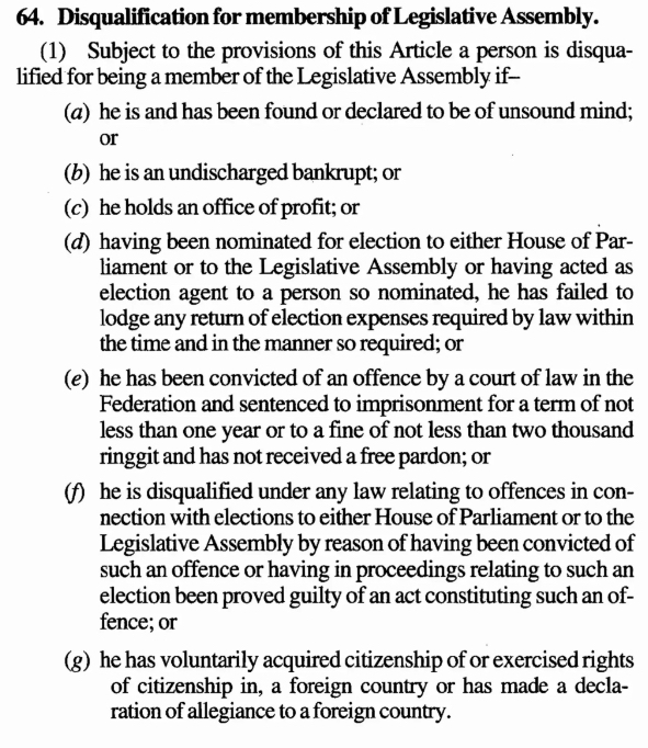 Image from: PH-BN plans to elect a non-ADUN as Selangor Speaker, but is this even legal? Here’s everything you need to know