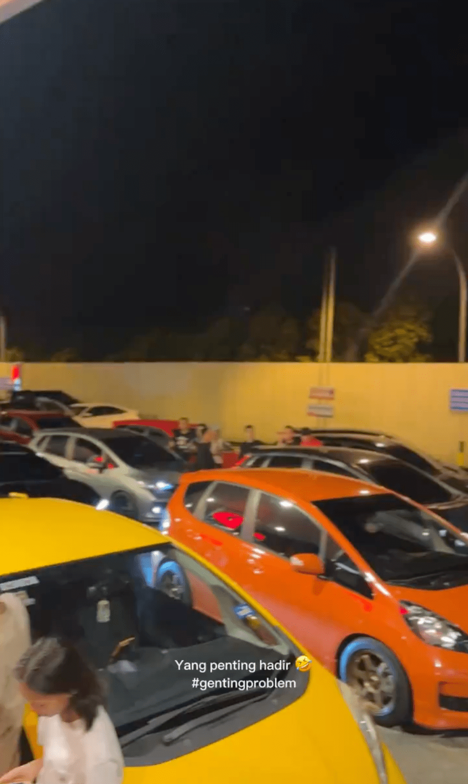 Image from: Gathering & Cooking With Gas Stoves At A Genting Petrol Station, Viral Honda Jazz Group May Face Up To 3-Month Jail