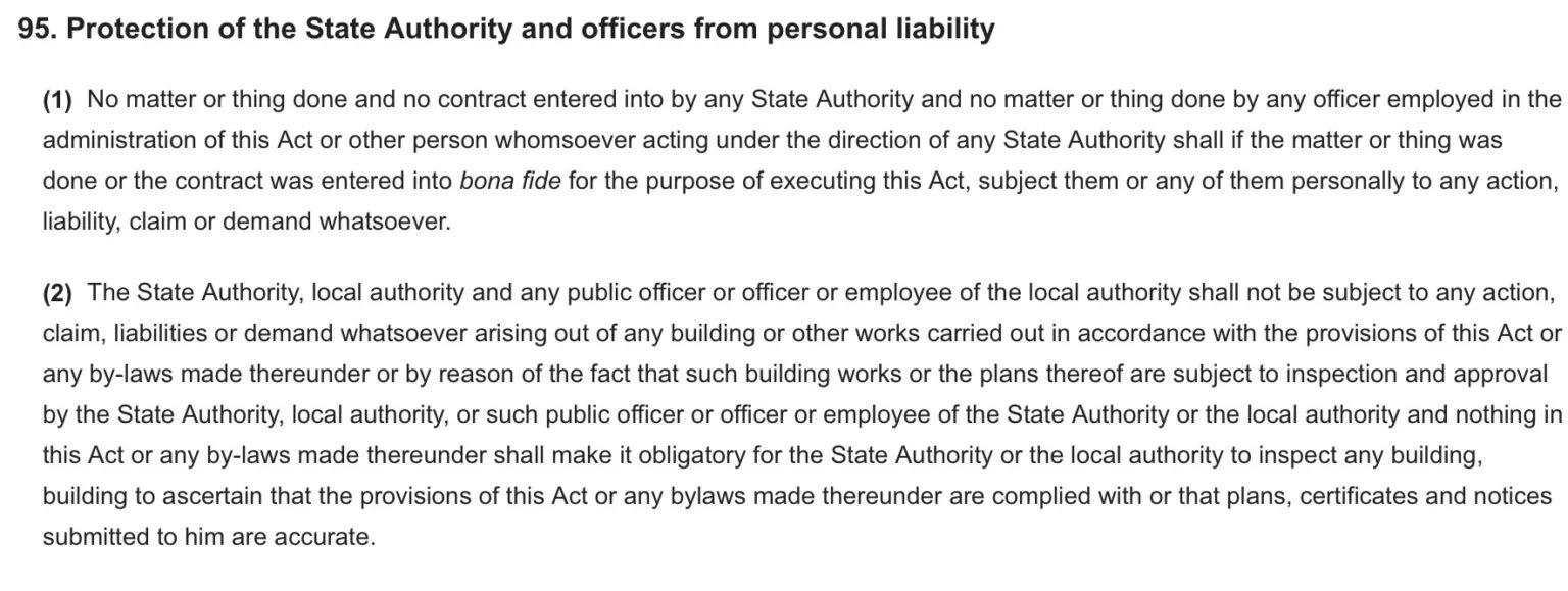 Image from: KL sinkhole: The controversial law giving DBKL 'legal immunity' from being sued by the victim’s family