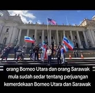 Image from: Suspect behind video of Jalur Gemilang being taken down & replaced with Sabah, Sarawak flags may face up to 3-year jail
