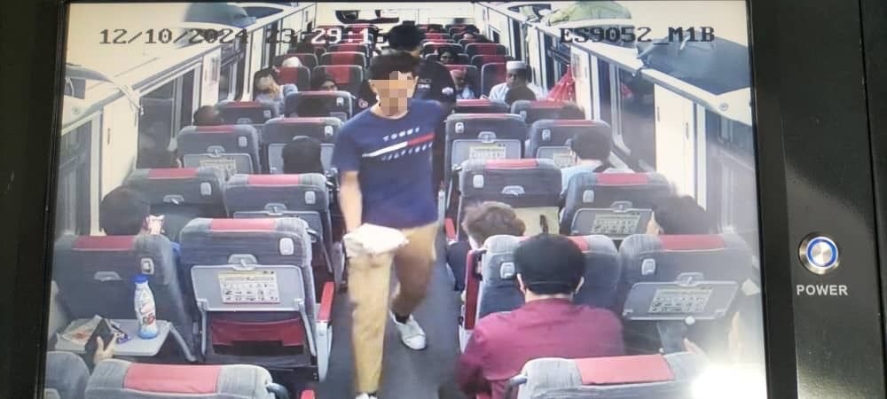 Image from: ETS passenger who caused a 2-hour delay by deliberately pulling on the emergency brake may face up to 20 years in jail