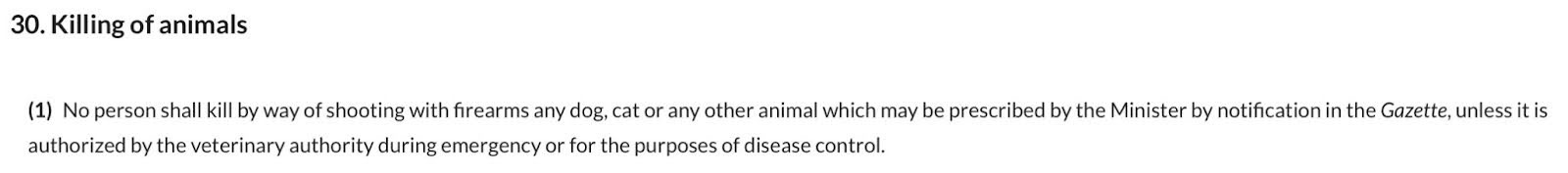 Image from: As outrage spurs over Besut council's killing of 'Kopi', can local councils legally use firearms to cull stray dogs? 