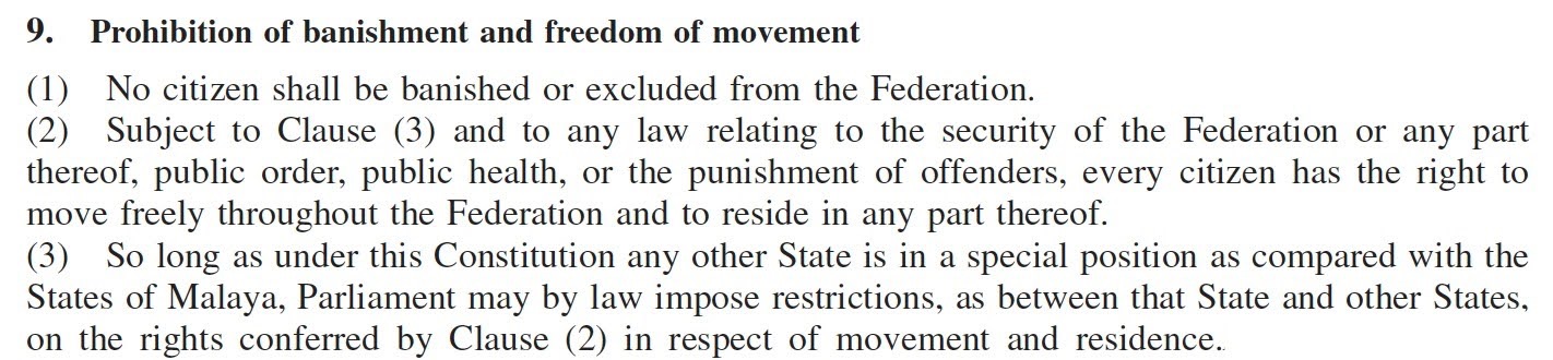 Image from: What legal actions can you take if, like Fahmi Reza, the Immigration bars you from leaving Malaysia for no reason?