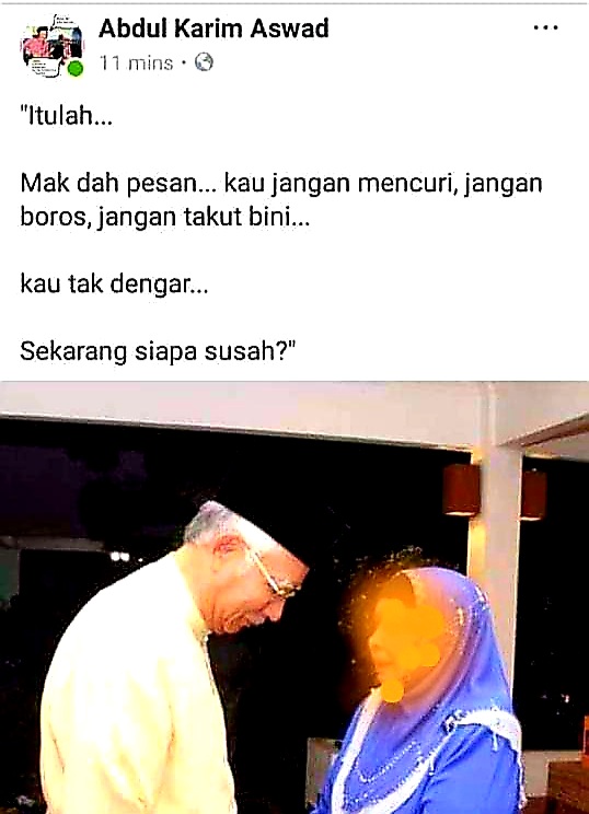 Image from: Malaysia had a Co-Prime Minister during Najib's era, her name is Rosmah.