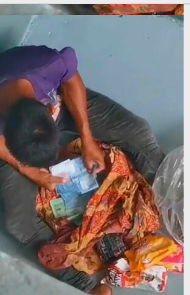Image from: Groping a girl in public, begging for cash and ostantatiously praying for wealth: Disturbing trend in local behaviour