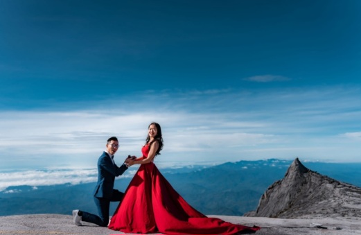 Image from: Climbing the Peak of Romance: The Wedding We Never Thought To Have On Mt Kinabalu