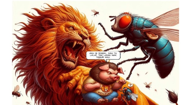 Image from: UMNO: From Roaring Tigers to Buzzing Flies