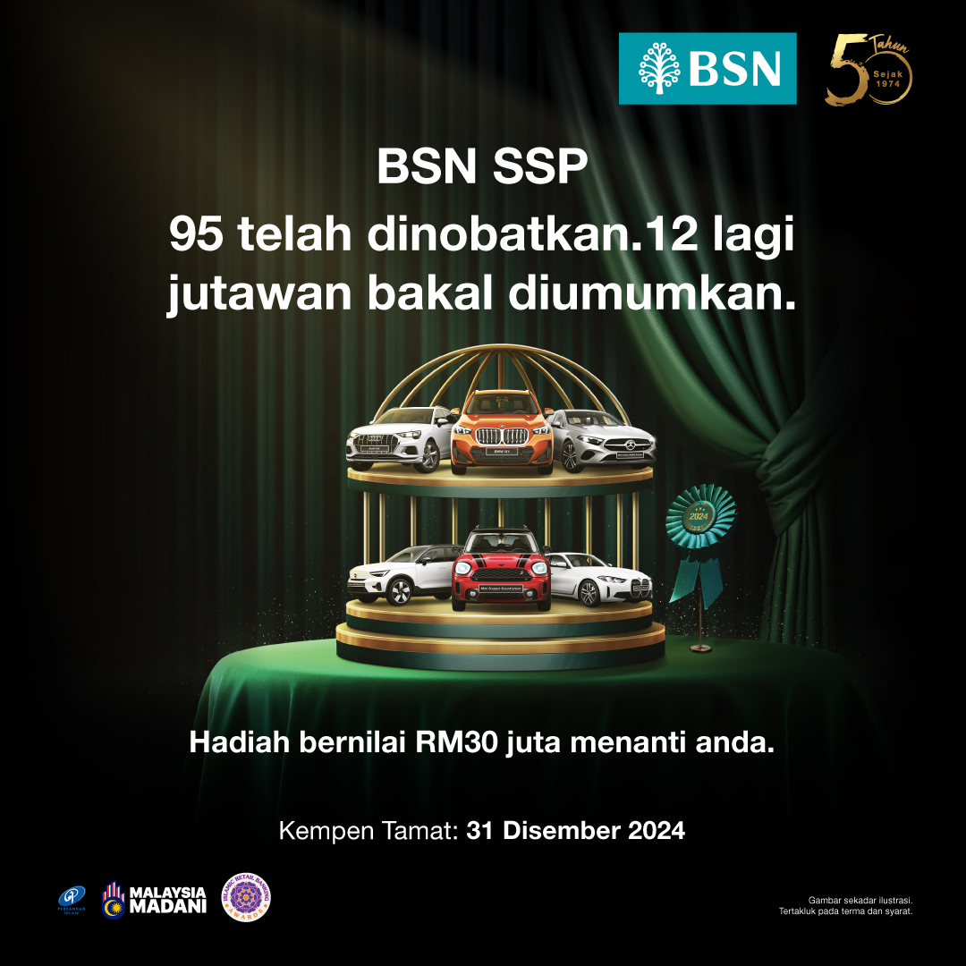 Image from: Menabung Pun Boleh Jadi Jutawan? Inilah Cara Untuk Peluang Menang RM2 Juta Dengan BSN SSP!