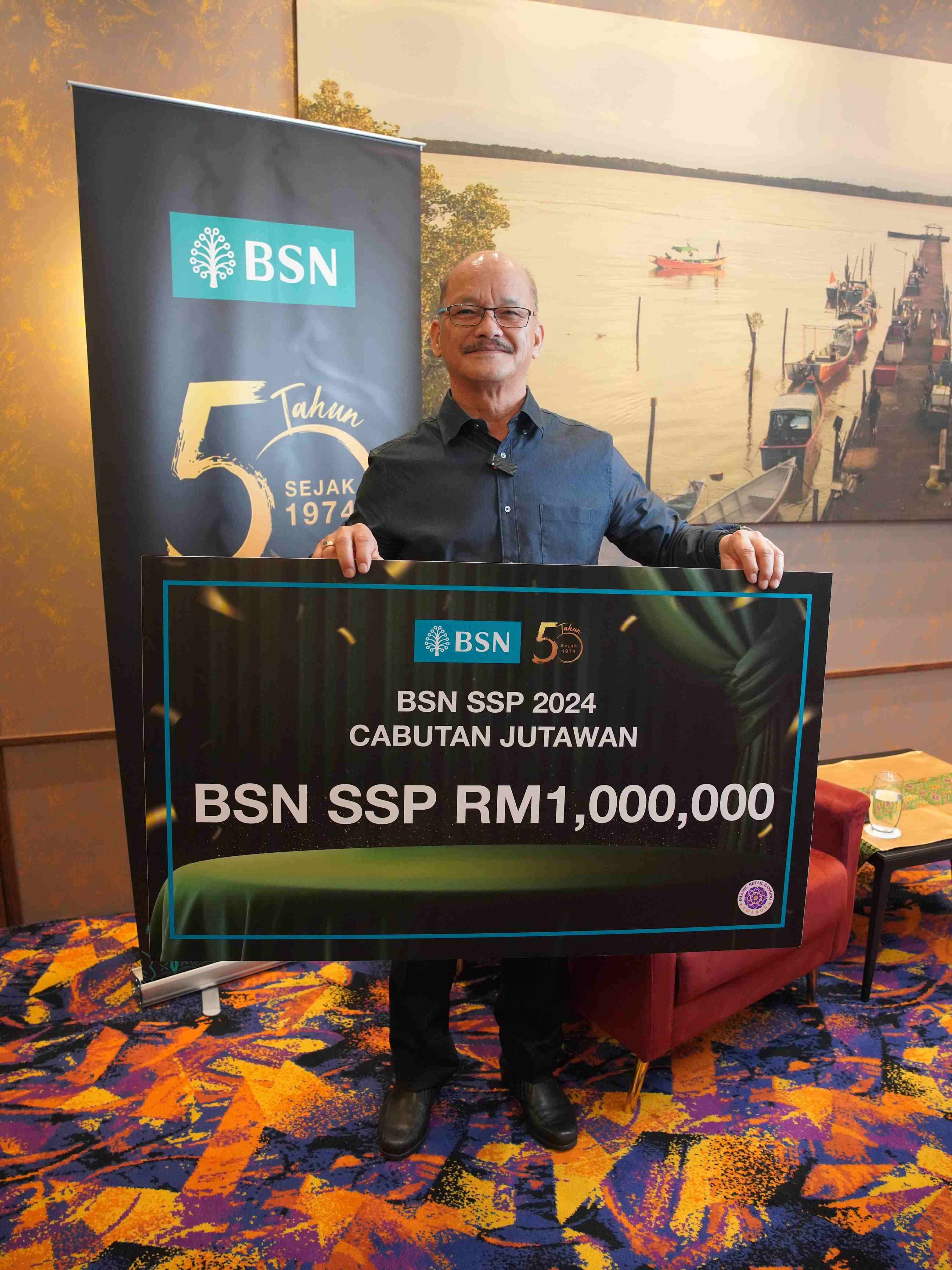 Image from: Menabung Pun Boleh Jadi Jutawan? Inilah Cara Untuk Peluang Menang RM2 Juta Dengan BSN SSP!