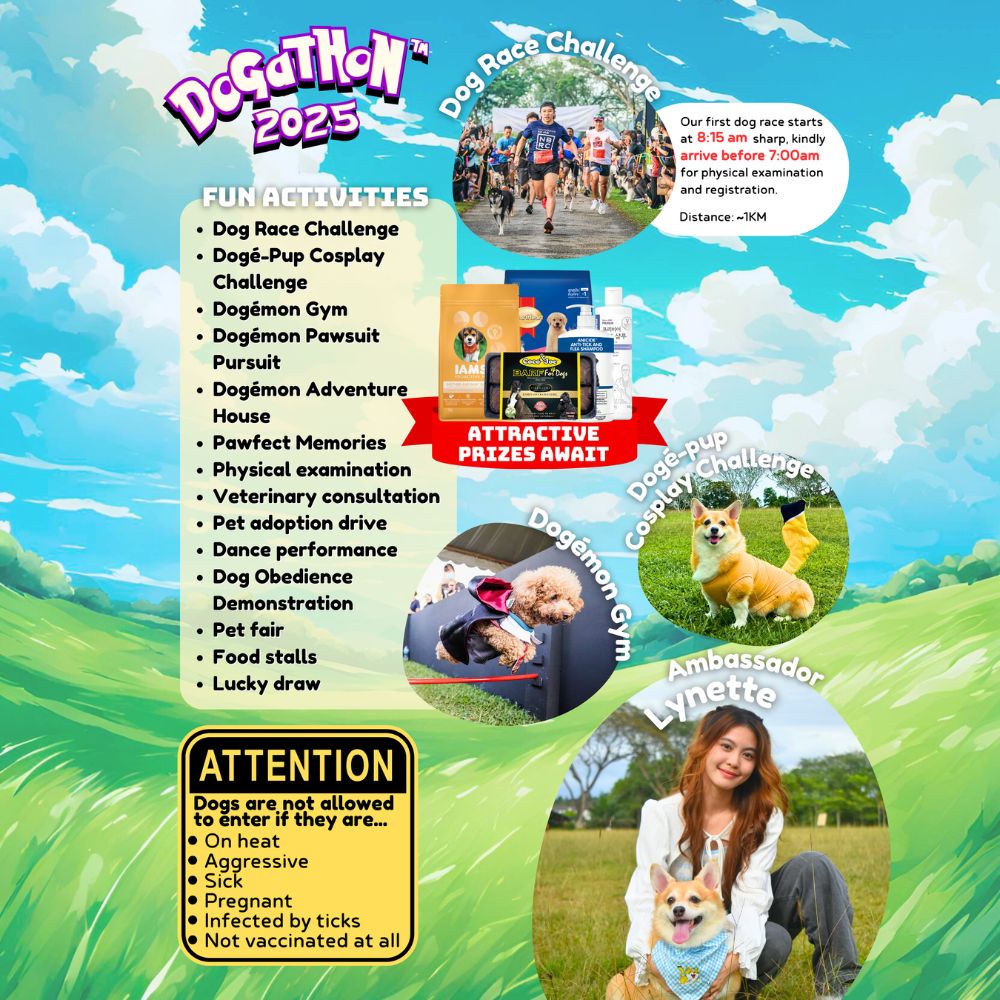 Image from: DOGATHON™ 2025 is returning to bring together dog lovers for a day of fun and excitement!